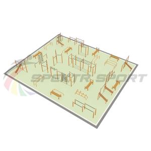 Купить Парковая площадка для Воркаут и WRK 6_76mm в Амурске 