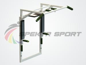 Купить Турник 3 в 1 на раме Оптимус разборный цв. белый в Амурске 