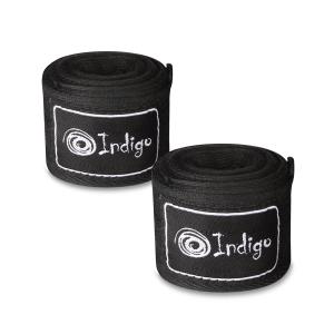 Купить Бинт боксёрский Indigo х/б, нейлон, 3 м  в Амурске 