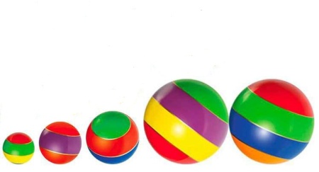 Купить Мячи резиновые (комплект из 5 мячей различного диаметра) в Амурске 