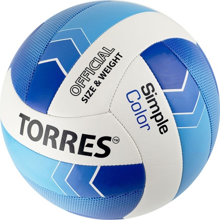 Купить Мяч волейбольный Torres Simple Color любительский р.5 в Амурске 